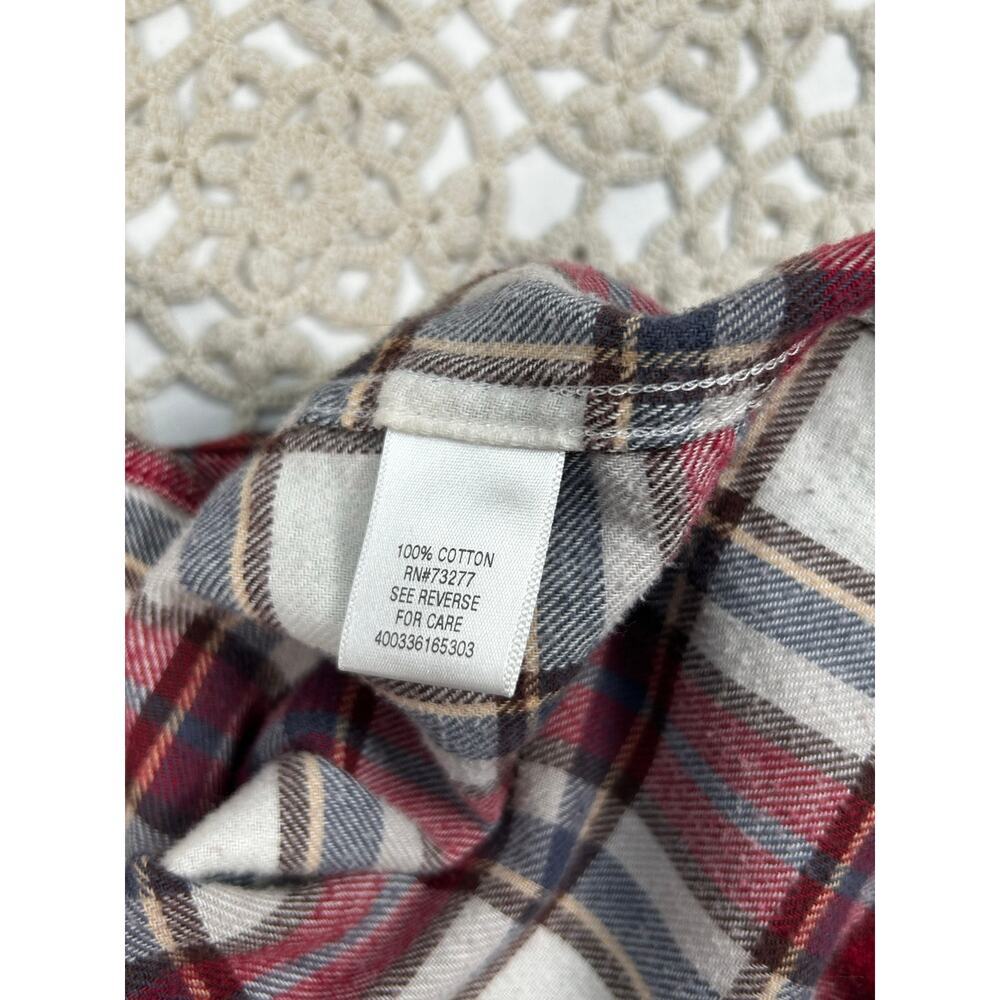 Marvel Avengers Croft & Barrow Upcycled Plaid Flannel Shirt Men’s Medium OOAK - Picture 8 of 11